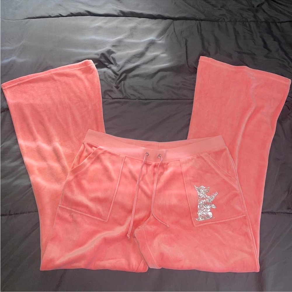 PINK JUICY COUTURE FLARE PANTS
